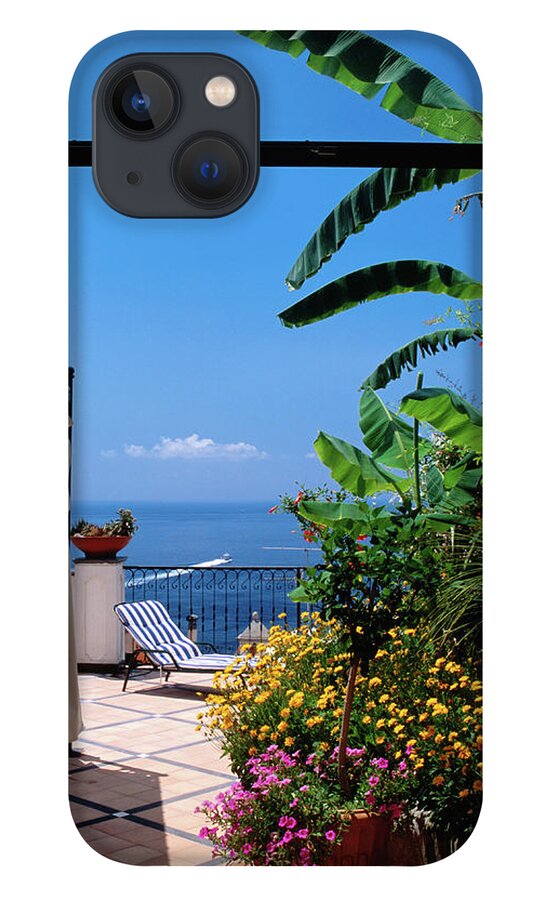 Tranquility iPhone 13 Case featuring the photograph Doorway To Terrace At Hotel Punta by Dallas Stribley