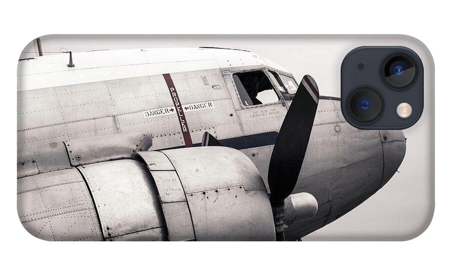 Canopy iPhone 13 Case featuring the photograph Douglas Dc-3 by Mikulas1