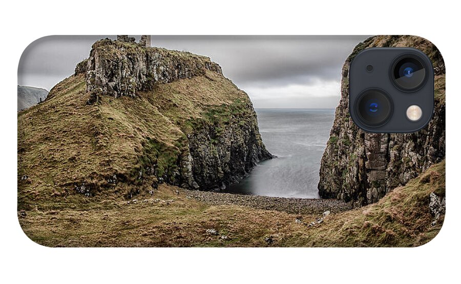 Dunseverick iPhone 13 Case featuring the photograph Dunseverick Castle by Nigel R Bell