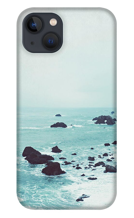 Beach Photograph iPhone 13 Case featuring the photograph Dusk at the Sea by Lupen Grainne