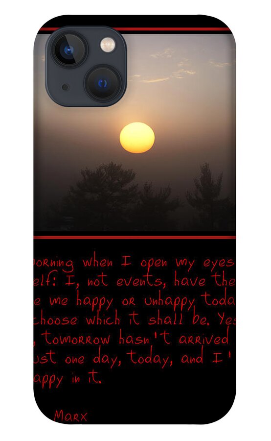 Each Morning iPhone 13 Case featuring the photograph Each Morning by Bill Cannon