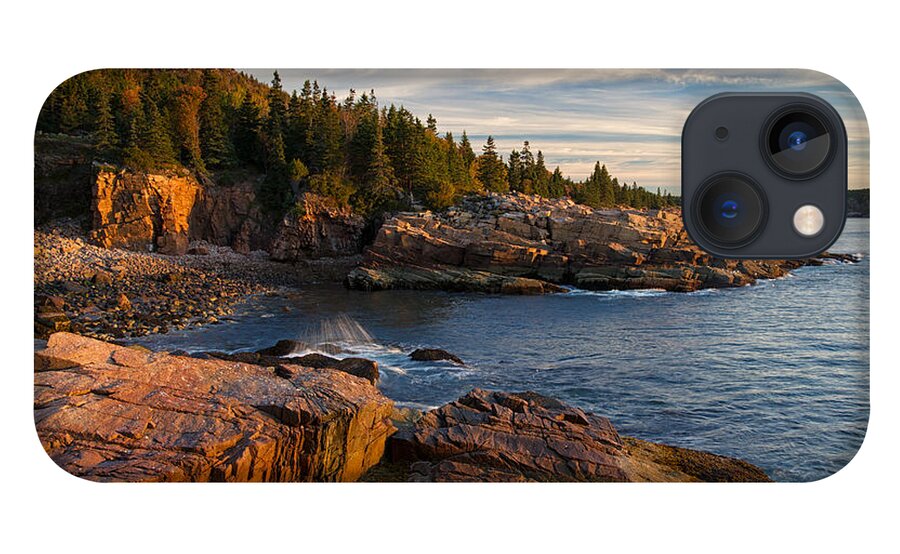 Acadia iPhone 13 Case featuring the photograph Early Morning Sun by Darylann Leonard Photography