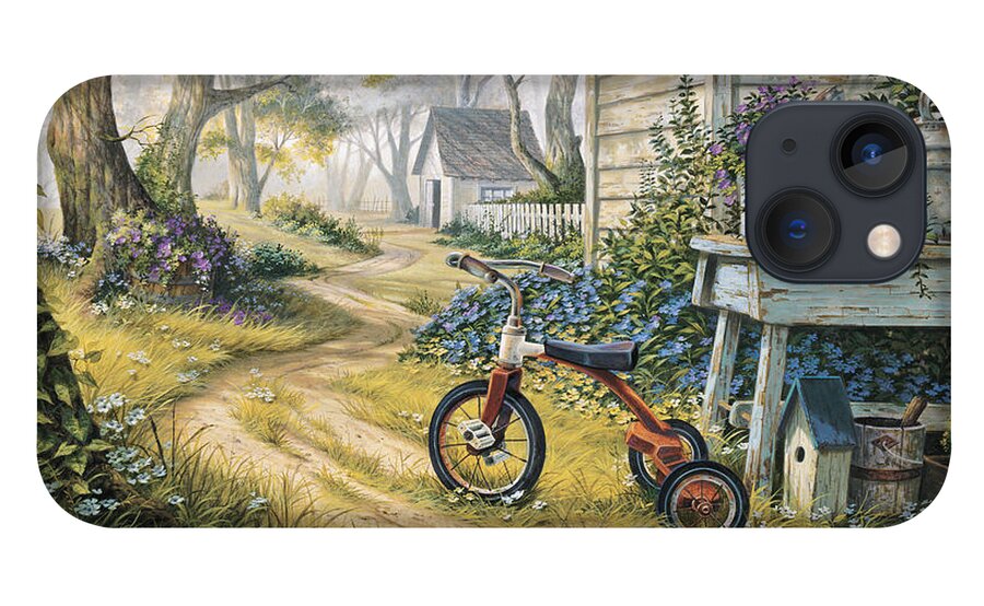Michael Humphries iPhone 13 Case featuring the painting Easy Rider by Michael Humphries
