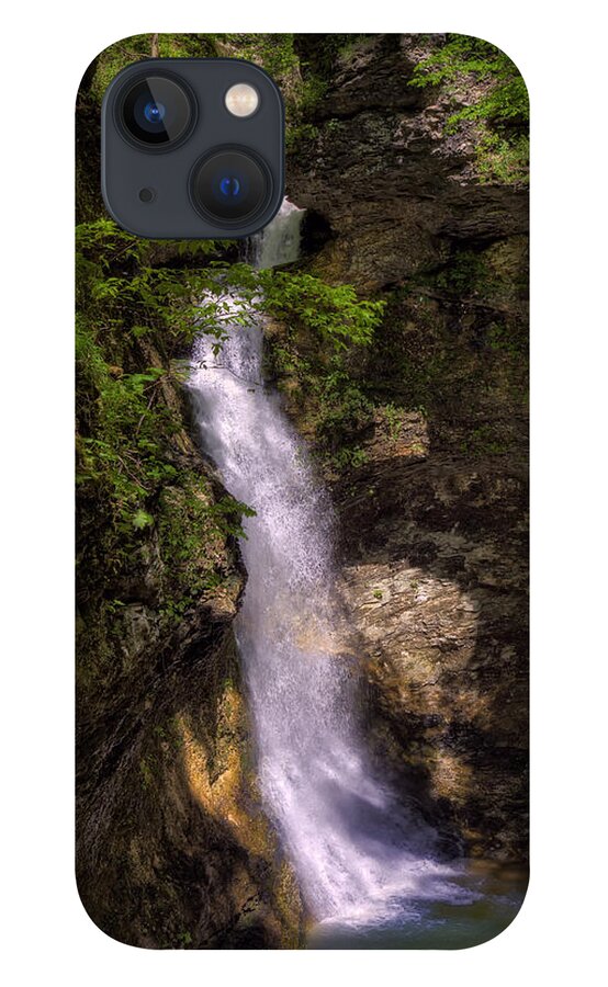 Eden Falls iPhone 13 Case featuring the photograph Eden Falls Lost Valley Buffalo National River by Michael Dougherty