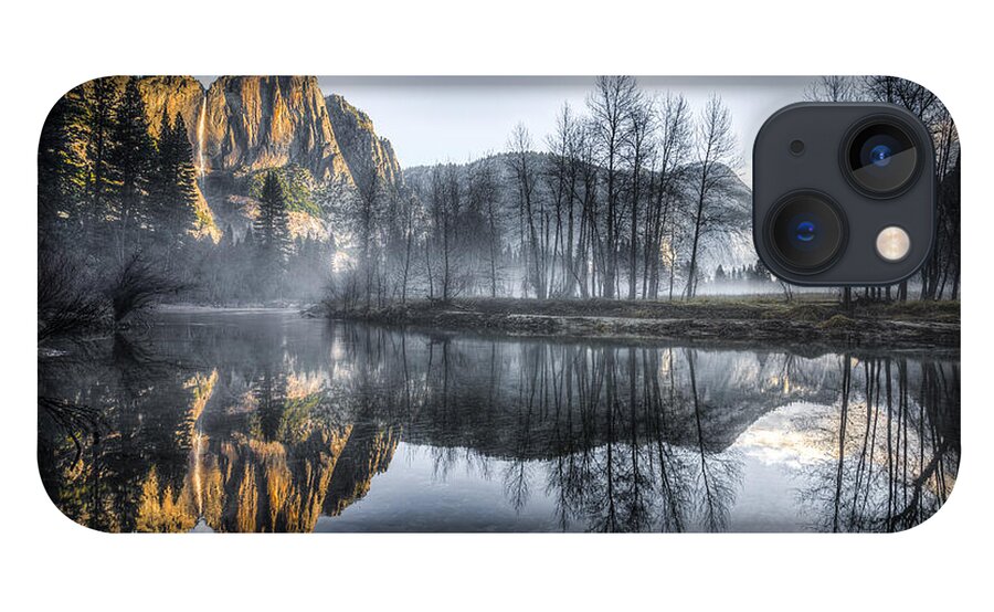 Merced iPhone 13 Case featuring the photograph Eerie Valley under the Falls by Mike Lee
