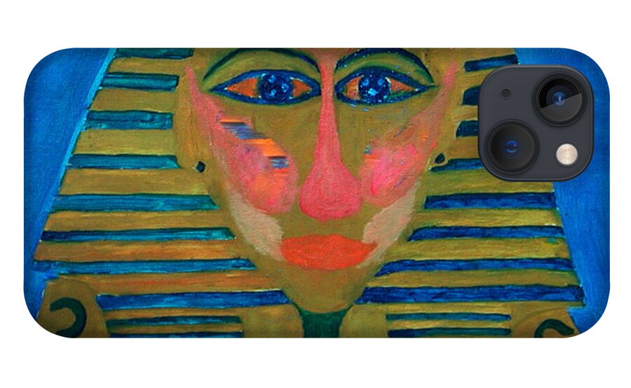 Colette iPhone 13 Case featuring the painting Egypt Ancient by Colette V Hera Guggenheim