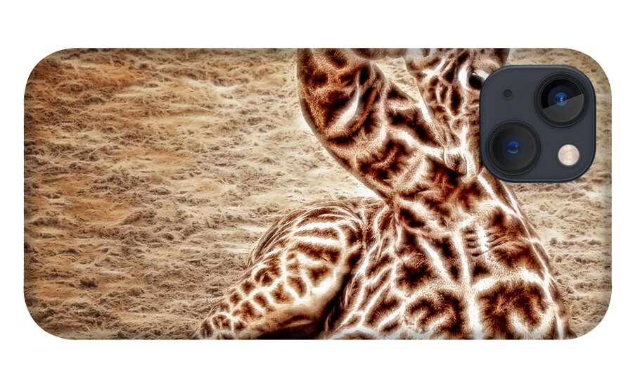 Zoo iPhone 13 Case featuring the photograph Elegant Infant by Lucy VanSwearingen