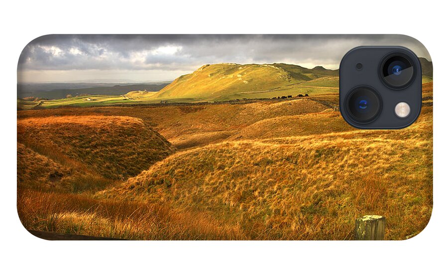 Yorkshire Landscape iPhone 13 Case featuring the photograph English Moorland Landscape by Martyn Arnold