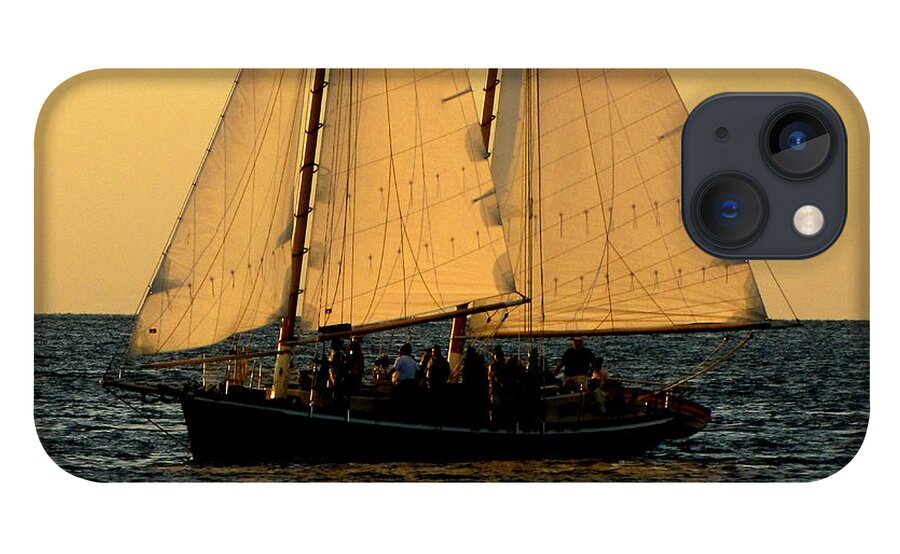 Water iPhone 13 Case featuring the photograph More Sails in Key West by Bob Slitzan