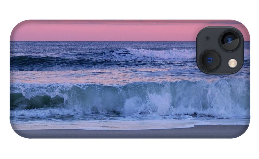 Jersey Shore iPhone 13 Case featuring the photograph Evening Waves - Jersey Shore by Angie Tirado