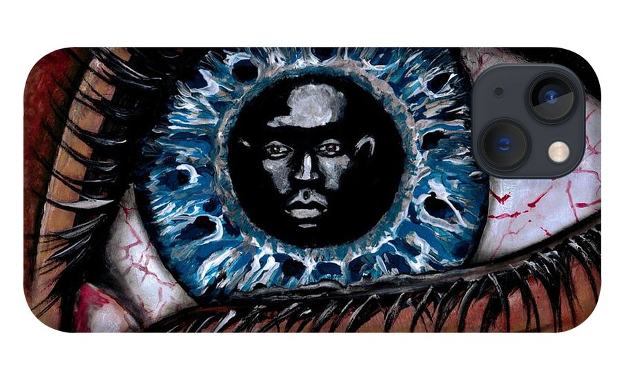 Eye iPhone 13 Case featuring the photograph Eye Contact by Artist RiA