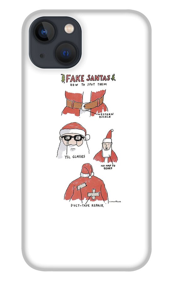 Fake Santas iPhone 13 Case