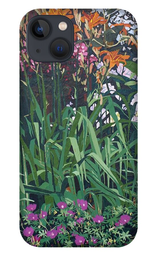 Floral iPhone 13 Case featuring the painting Family Portrait by Leah Tomaino