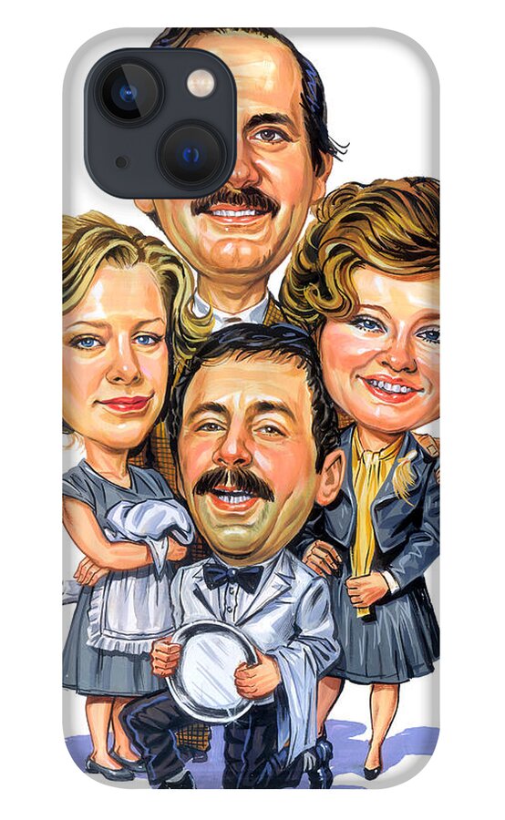 Fawlty Towers iPhone 13 Case featuring the painting Fawlty Towers by Art 