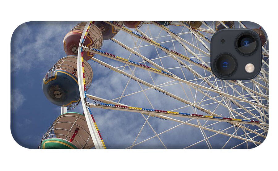 Blackpool iPhone 13 Case featuring the photograph Festive Ferris Wheel by Laura Tucker