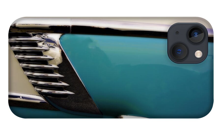 Chev iPhone 13 Case featuring the photograph Fin 2 by Jerry Golab