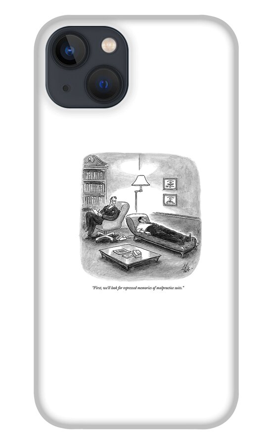 First, We'll Look For Repressed Memories iPhone 13 Case