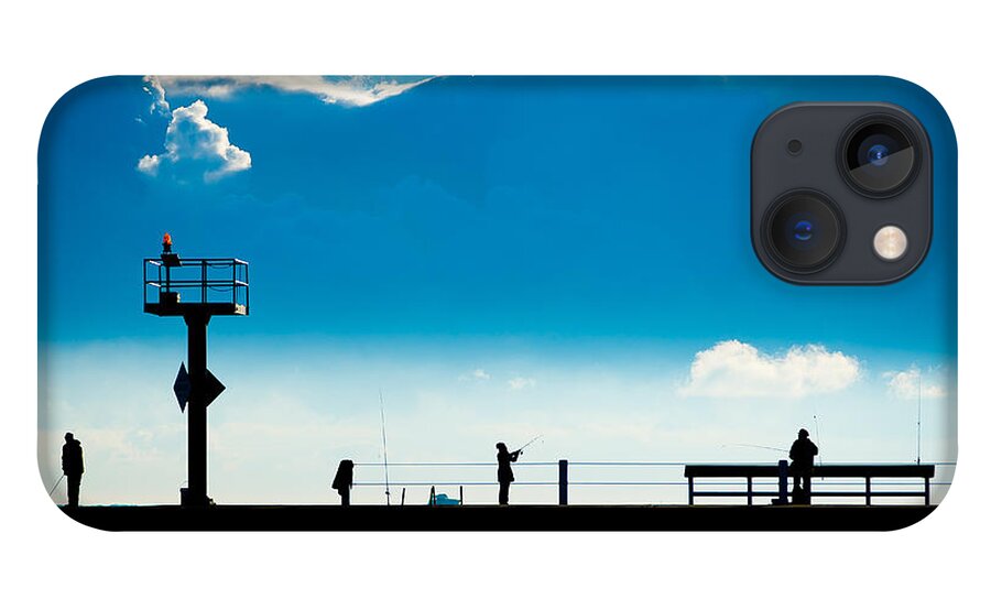 Fishermen iPhone 13 Case featuring the photograph Fishermen by David Downs