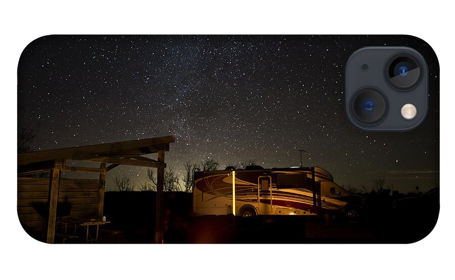Milkyway iPhone 13 Case featuring the photograph Five billion Star Hotel by Melany Sarafis