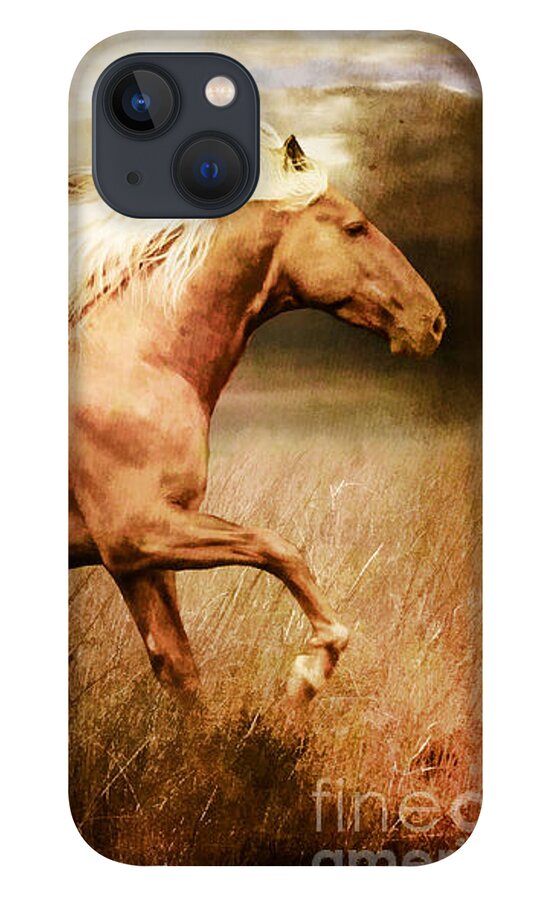Palamino iPhone 13 Case featuring the digital art Fleet by Shanina Conway