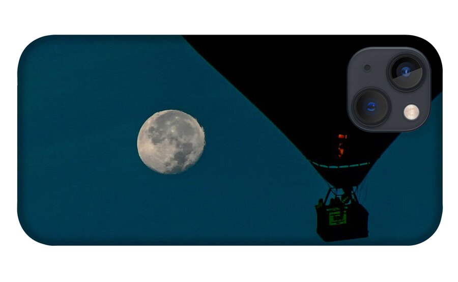 Balloons iPhone 13 Case featuring the photograph Fly Away to the Moon by Tommy Farnsworth