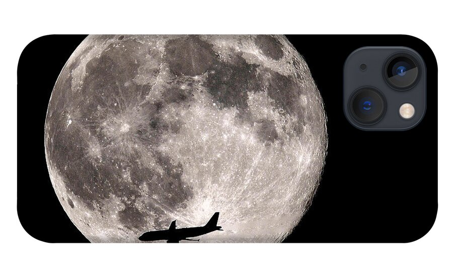 Moon iPhone 13 Case featuring the photograph Fly Me to the Super Moon by William Jobes
