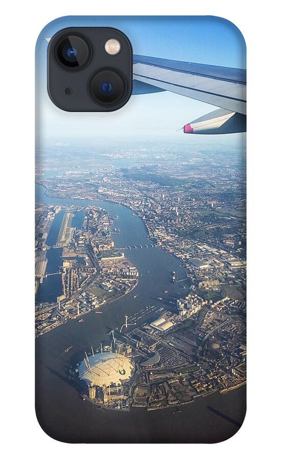 England iPhone 13 Case featuring the photograph Flying Over London by Georgeclerk