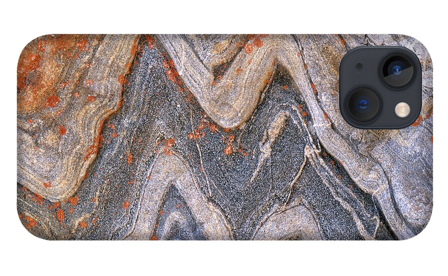 Granite iPhone 13 Case featuring the photograph Folded Granite by Art Wolfe