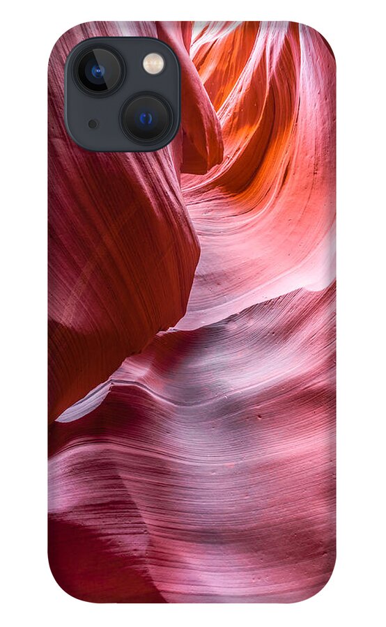 Antelope Canyon iPhone 13 Case featuring the photograph Force of Nature by Jason Chu