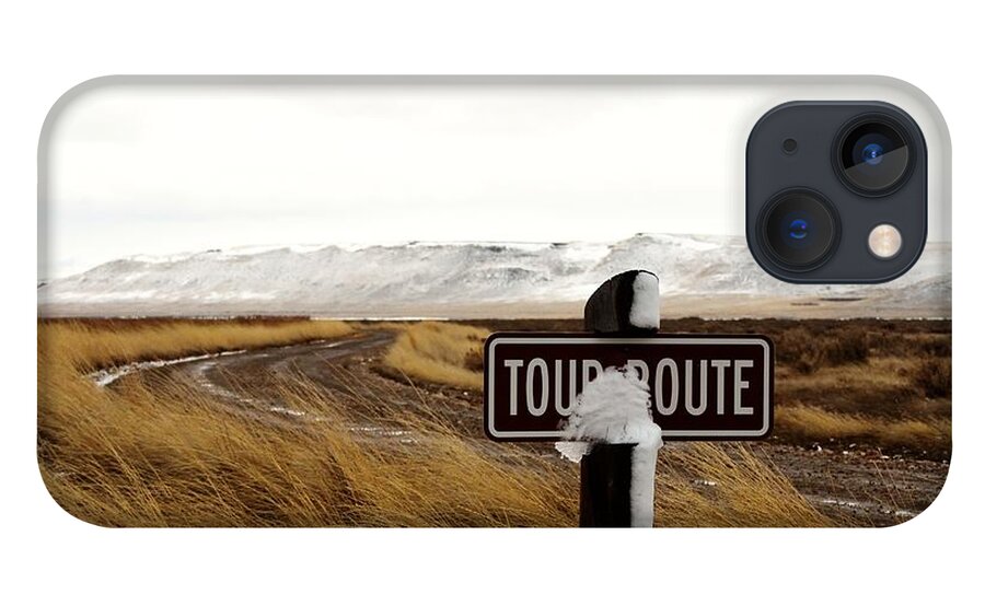 Roadway iPhone 13 Case featuring the photograph Freezeout Tour Route by Kae Cheatham