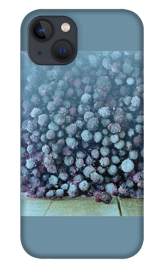 Frozen Blueberries iPhone 13 Case