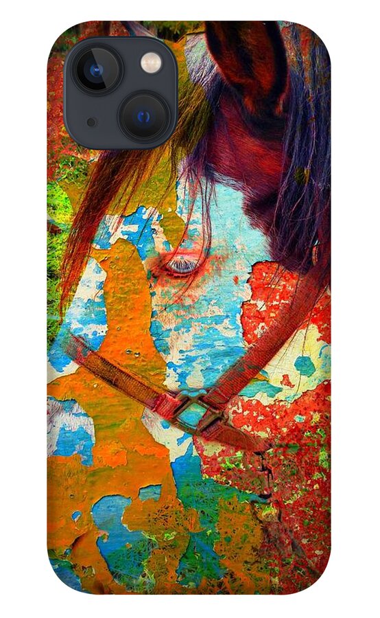 Ghost Horse iPhone 13 Case featuring the photograph Ghost Horse by Skip Hunt