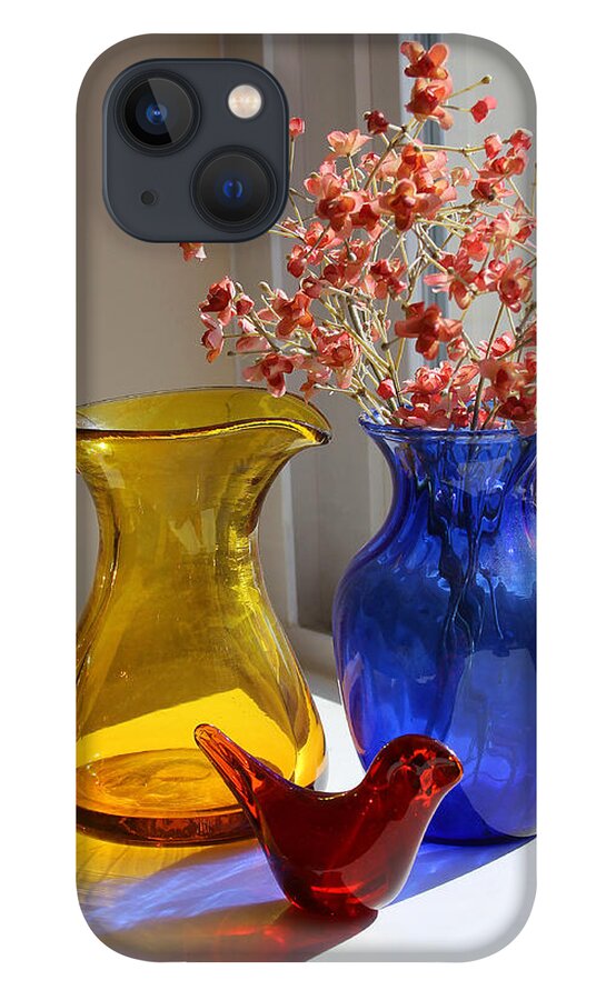 Glass iPhone 13 Case featuring the photograph Glass Still Life by Karen Adams