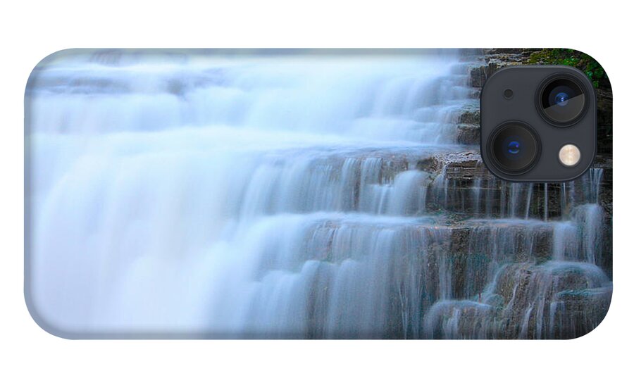 Art Prints iPhone 13 Case featuring the photograph Glen Falls by Nunweiler Photography
