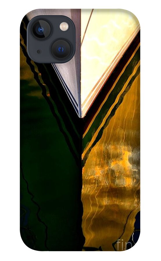 Abstract iPhone 13 Case featuring the photograph Golden Girl by Lauren Leigh Hunter Fine Art Photography