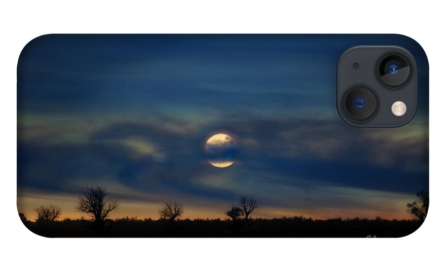 Full Moon iPhone 13 Case featuring the photograph Good Moon Rising by Lee Craig