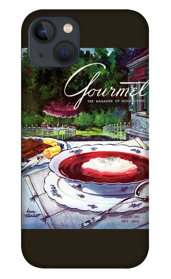 Gourmet Cover Featuring A Bowl Of Borsch iPhone 13 Case
