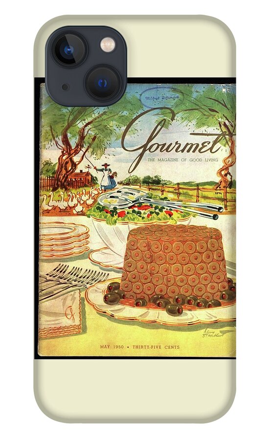 Gourmet Cover Featuring A Buffet Farm Scene iPhone 13 Case