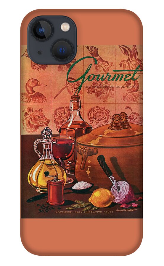 Gourmet Cover Featuring A Casserole Pot iPhone 13 Case