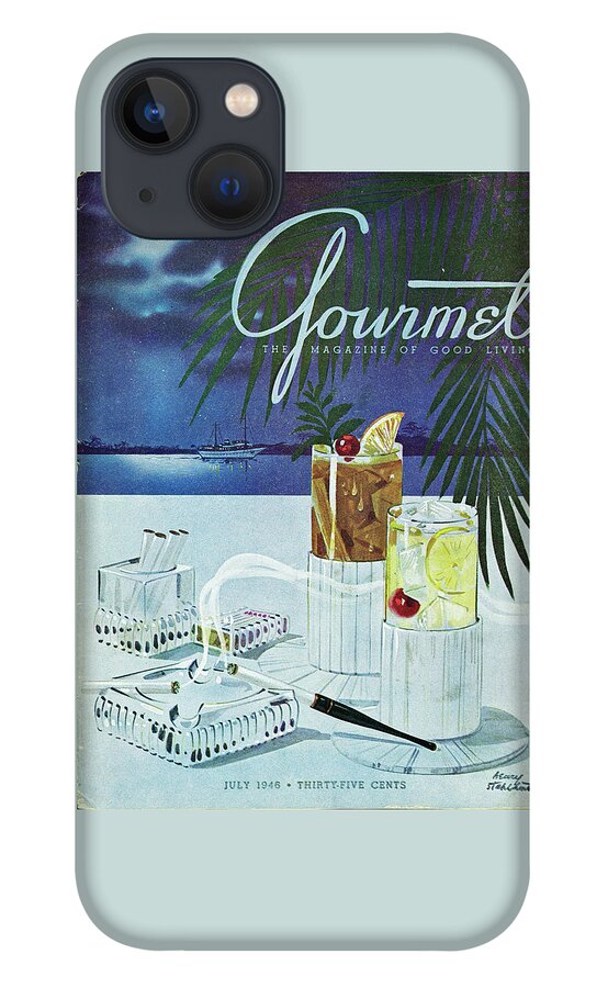 Gourmet Cover Of Cocktails iPhone 13 Case