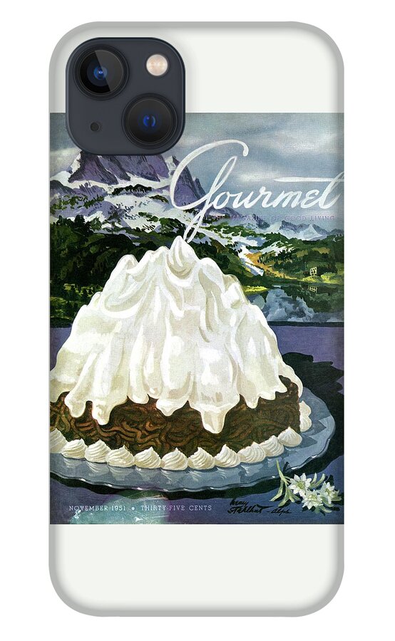 Gourmet Cover Of Mont Blanc Aux Marrons iPhone 13 Case