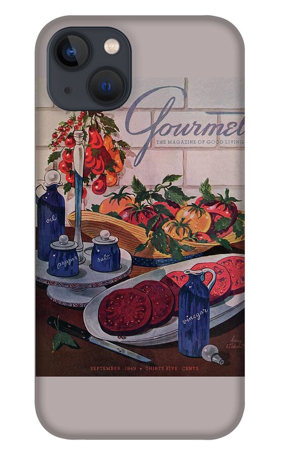 Gourmet Cover Of Tomatoes And Seasoning iPhone 13 Case