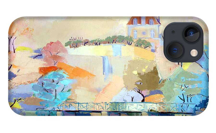 Landscape iPhone 13 Case featuring the painting Grand Marnier by Kim PARDON