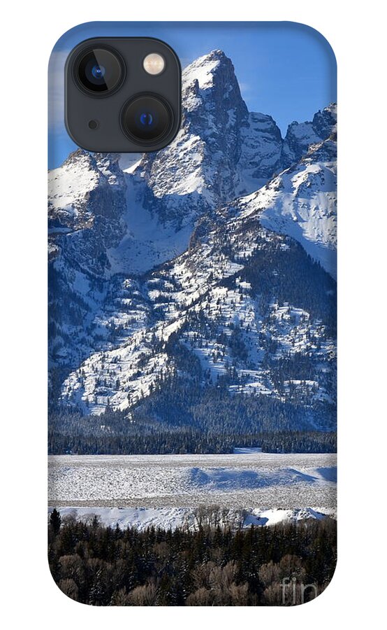 Mountains iPhone 13 Case featuring the photograph Grand Teton by Dorrene BrownButterfield