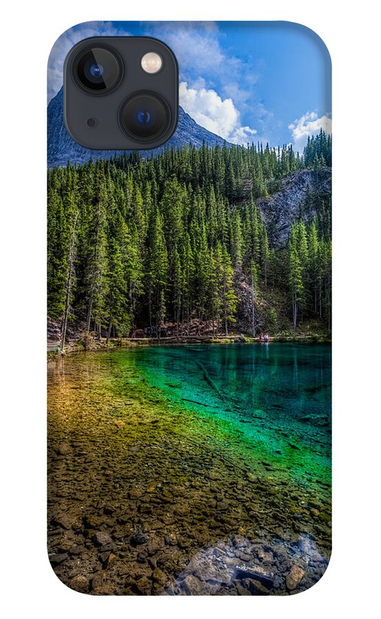 Grassi Lakes iPhone 13 Case featuring the photograph Grassi Lakes Canada by Tommy Farnsworth