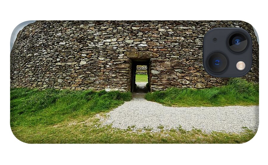 Tranquility iPhone 13 Case featuring the photograph Grianan Of Aileach Fort, Inishowen by Andrea Pistolesi