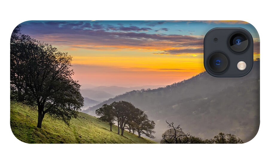 Landscape iPhone 13 Case featuring the photograph Hazy East Bay Sunrise by Marc Crumpler