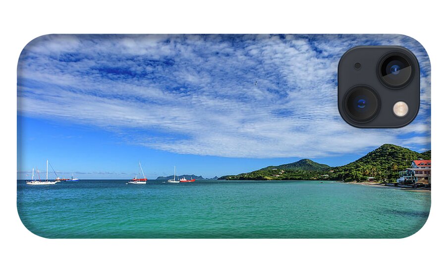Water's Edge iPhone 13 Case featuring the photograph Hillsborough Bay, Carriacou by Flavio Vallenari