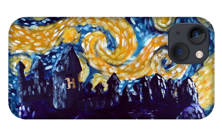 Harry Potter Starry Night, Harry Hogwarts Poster, Hogwarts Castle