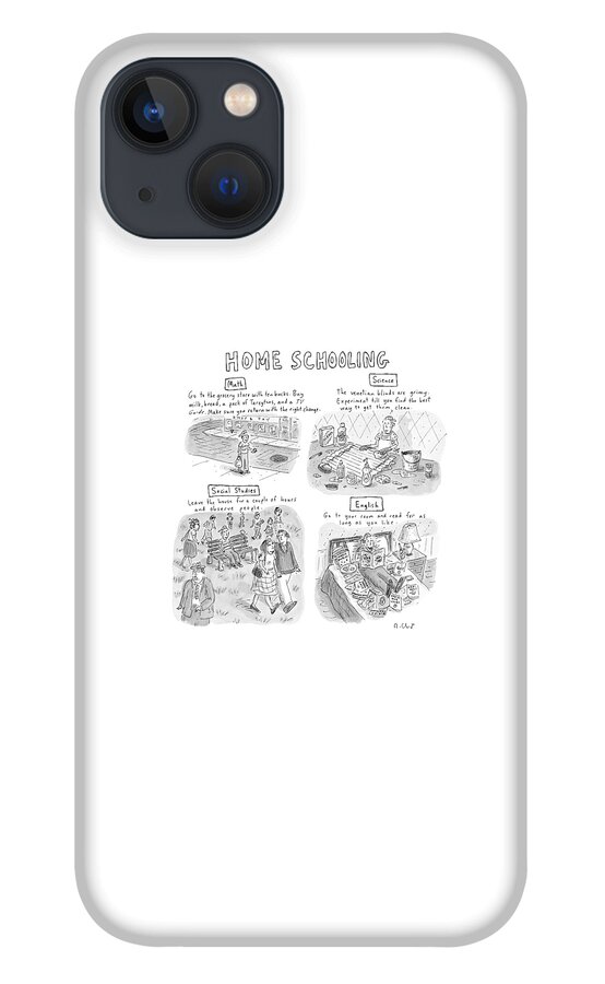 'home Schooling' iPhone 13 Case